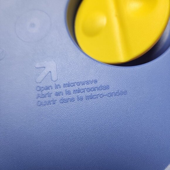 VTG Tupperware Rock N Serve Replacement Seal #3702A-2 Blue Yellow - Picture 3 of 5